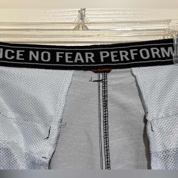 Vintage No Fear Cargo Shorts Mens 36 Black Lightweight Hybrid Beachwear Y2k - Picture 7 of 8